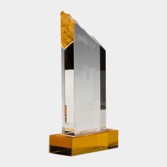 Amber Peak Crystal Award - 3 sizes available