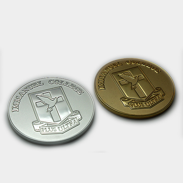 Immanuel College Custom Medals