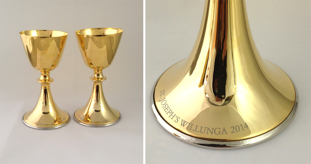 Golden Drinking Cups