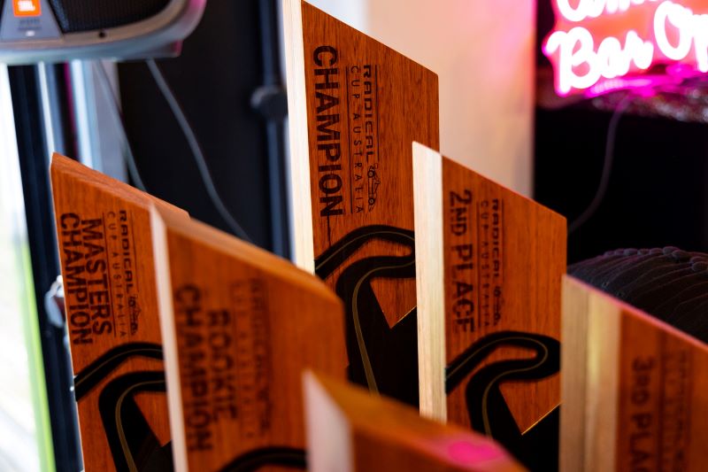Custom Awards Wood Radical Cup