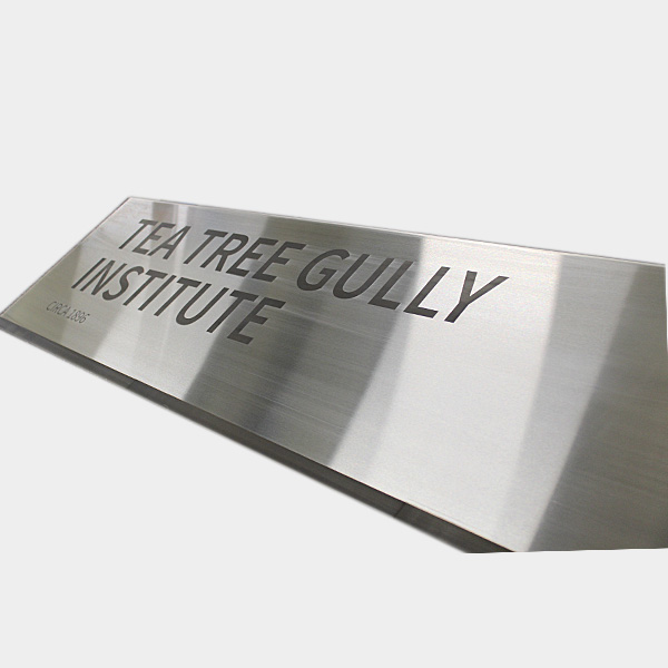 Custom Stainless Steel Signage Custom Stainless Steel Signage